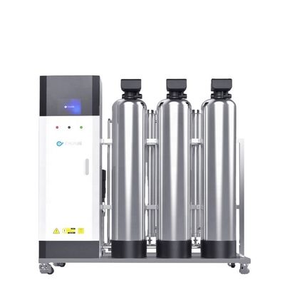 قیمت مناسب 300LPH سیستم های تصفیه آب پزشکی اتوماتیک EDI دستگاه آسموز معکوس آنلاین